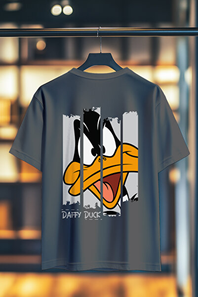 BookOrBook تي شيرت داكتاستيك سبليت 100% قطن ثقيل عالي الجودة مطبوع