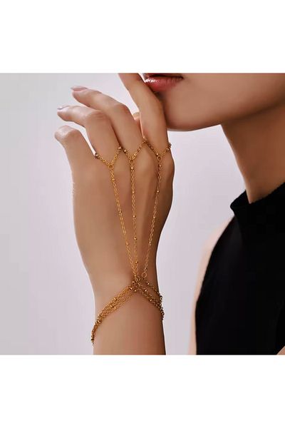 derokas Real Steel 3-Piece Shahmeran Bracelet, Does Not Darken, Can Be Used in Pools and Sea, Stylish and Elegant