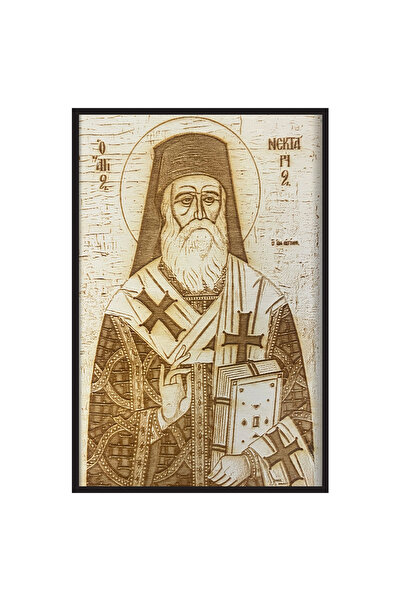 OEM Icoana Sfantul Nectarie 70 cm