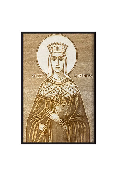 OEM Icoana Sfanta Alexandra 70 cm