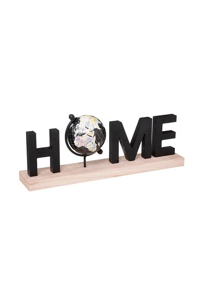 Atmosphera Créateur D'intérieur Decorative stand Marius, wood, 36 x 8.5 x H 13.5 cm