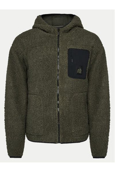 4F Men's Fleece 4FWAW24TFLEM253 Khaki