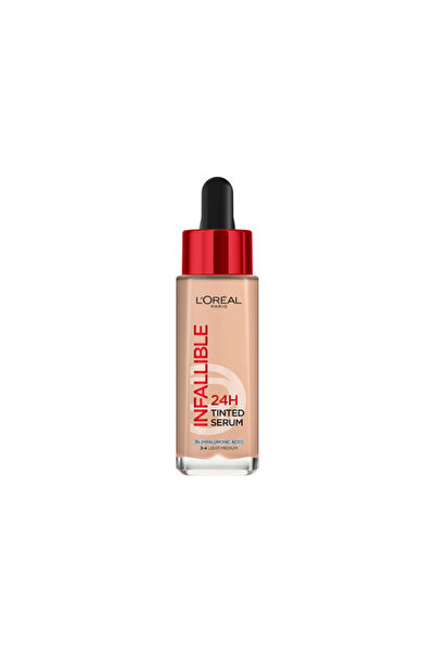 L'Oreal Paris L'Oréal Paris 24H Infallible Tinted Serum Shade Light Medium 3-4