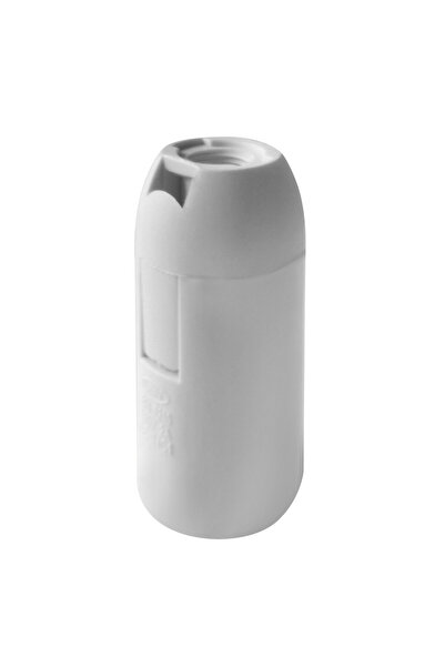 Virone Soclu pentru bec, Virone, model LH/E14-1/W, termoplastic, alb