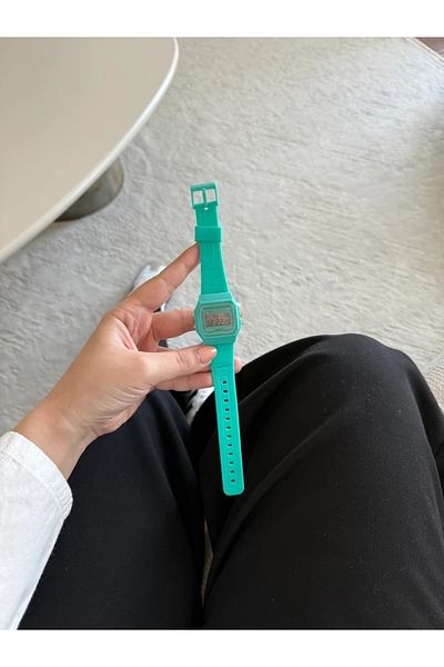 RoseandRoses Tikky Silicone Strap New Season Wrist Watch Turquoise