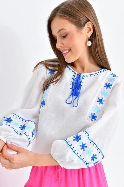 Park Karon Woven Summer Blouse