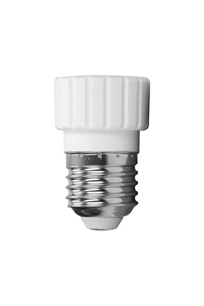 Virone Adaptor soclu bec E27 la GU10 VIRONE LH/E27/GU10-13, alb