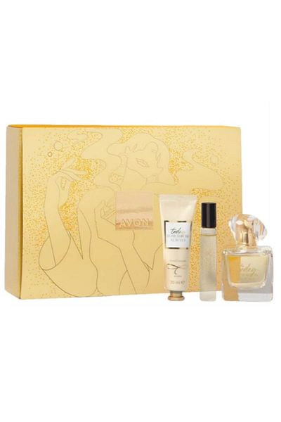 AVON Set cutie TTA Today pentru Ea - Apa de parfum 50 ml, Mini-apa de parfum 10 ml si Crema de maini 30 m