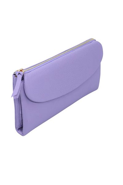 Meskanto Daisy Genuine Leather Women's Wallet with Phone Compartment