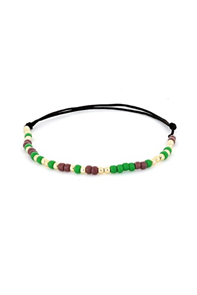 MOHI Fine Jewellery Bratara snur model cod morse Best friends din aur galben de 14k