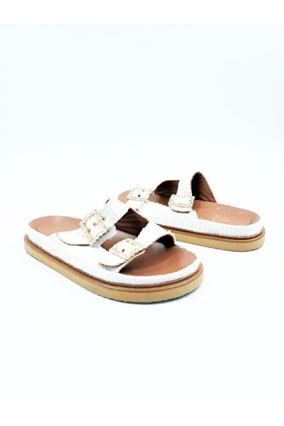 Tenau Women's Genuine Leather Slippers