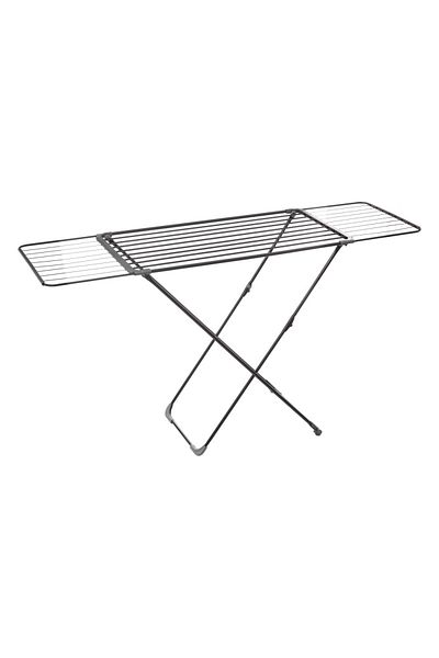 5 five simply smart Black Aliante clothes dryer, extendable, steel, 20 m