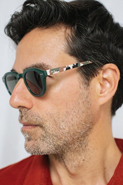 Bilge Karga Kleng Green Black Men's Sunglasses