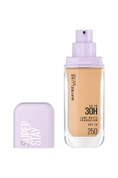 Maybelline New York Super Stay Lumi-Matte Foundation, 30hr Longwear formula 250