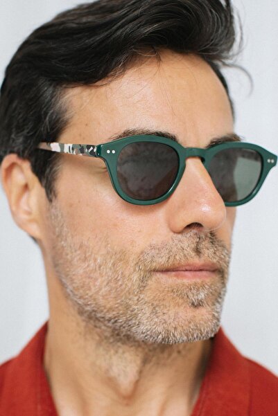 Bilge Karga Kleng Green Black Men's Sunglasses