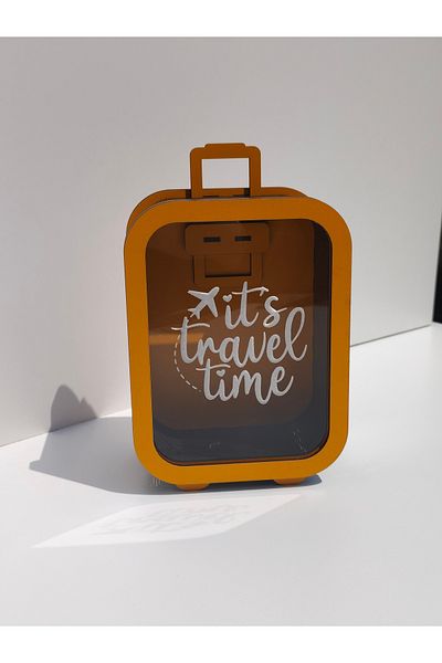 HARPİES Target Piggy Bank (20,000 Tl) |   Wooden Money Saving Target Box |   Ku9007 ​​