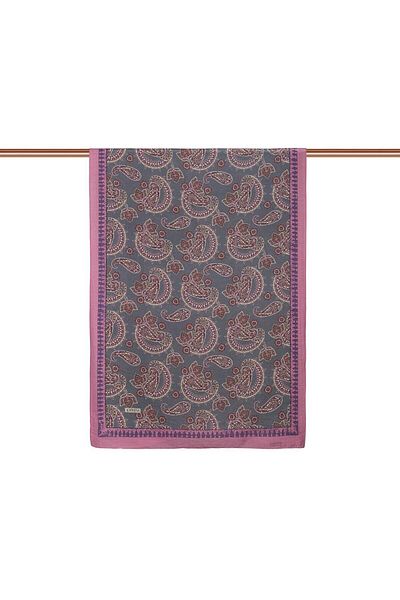 ipekevi İpekevi Mesopotamia Patterned Tenselsoft Shawl 02888-Dried Rose