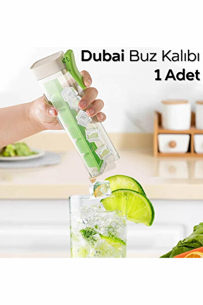 ARVALE 1 Adet Sihirli Dubai Buz Kalıbı | Bas-Çıkar Sihirli 6 lı Buz Kalıbı BP...