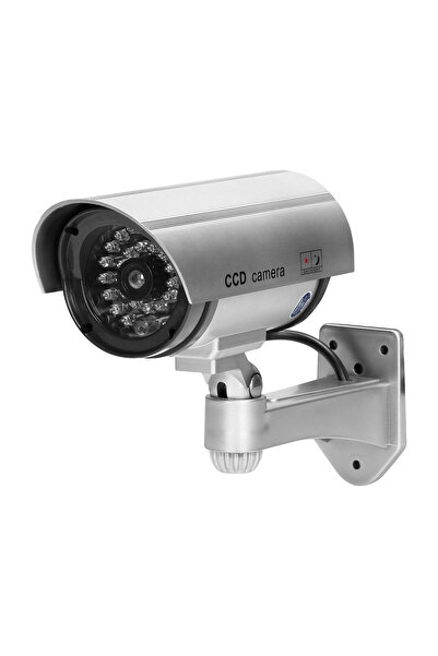 Virone Fake surveillance camera VIRONE CD-3/G, 2 x AA, LED diode, gray