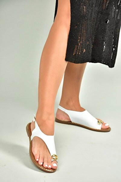 Fox Shoes U652227109 White Women's Sandals