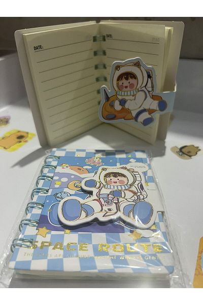 demirosa 2 Astronaut Mini Notepads