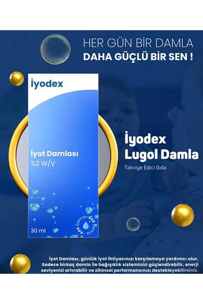 SML Iodex 2% Iodine Drops 3 Pieces