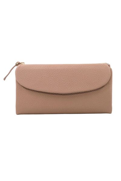 Meskanto Daisy Genuine Leather Women's Wallet with Phone Compartment