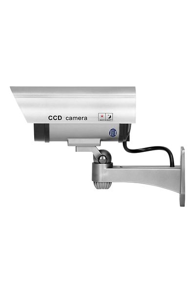 Virone Fake surveillance camera VIRONE CD-3/G, 2 x AA, LED diode, gray