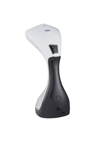 Beko Vertical Iron BEKO STM6120W, 2200W, 25g/min, 230ml, ceramic soleplate, Black-White