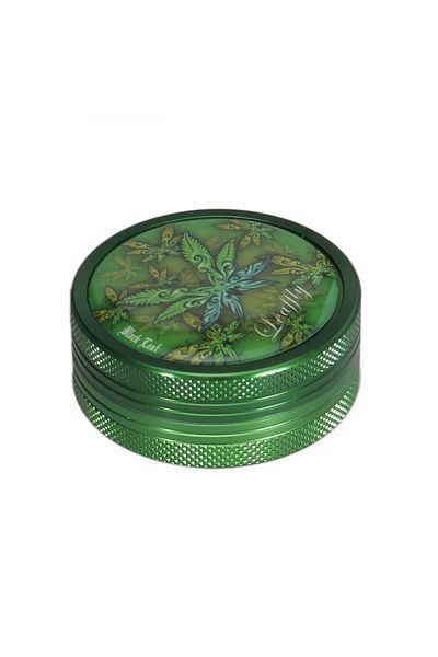 Black Leaf Grinder Black Leaf Leaffly aluminiu verde 2 Parti Ø50mm
