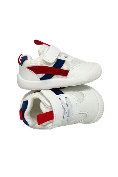 Kidohug Children's shoes, Kidohug, Flexible sole for first steps, Velcro, Very light, Red