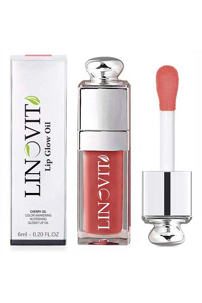 Linovit ® Lip Oil With Sweet Cherry Oil, 6ml, Color 012 Rosewood