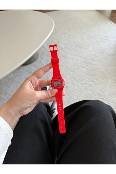 RoseandRoses Tikky Silicone Strap New Season Wristwatch Red