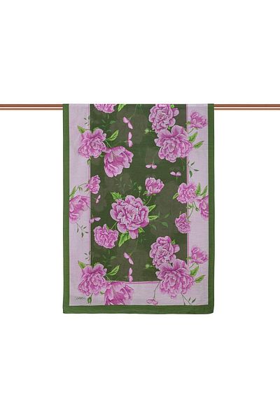 ipekevi PARFUM DE PIN Silkmill Four Seasons Tnsl Wrap 2882
