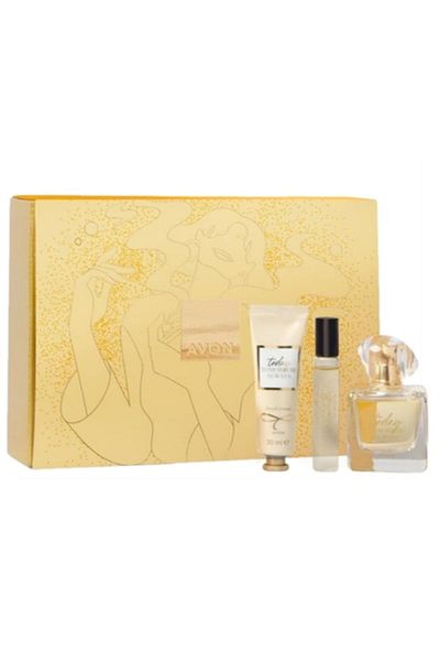AVON Set cutie TTA Today pentru Ea - Apa de parfum 50 ml, Mini-apa de parfum 10 ml si Crema de maini 30 m