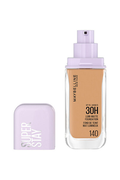 Maybelline New York Super Stay Lumi-Matte Foundation, 30hr Longwear formula 140