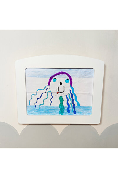 ELS Wooden Colorful Activity Picture Frame Artbox Art Box