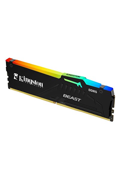 Kingston Beast RGB KF556C36BBEA/8TR 8GB DDR5 5600MHz CL36 Masaüstü Bellek