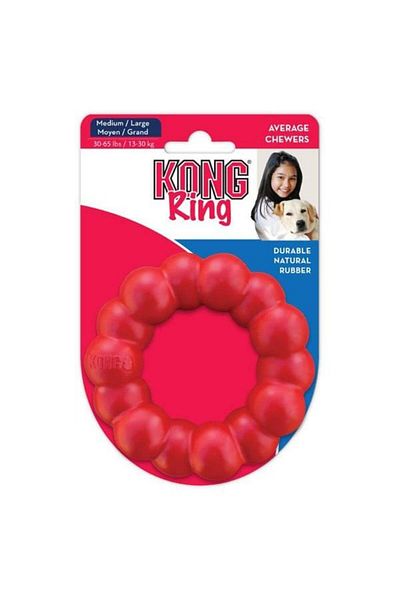 Kong Ring Dog Toy Medium 10.5 cm