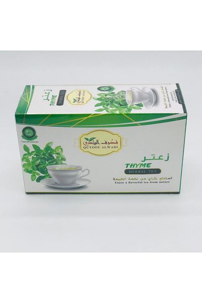 ماركة غير محددة Qatouf Al Wadi thyme drink, 24 threads