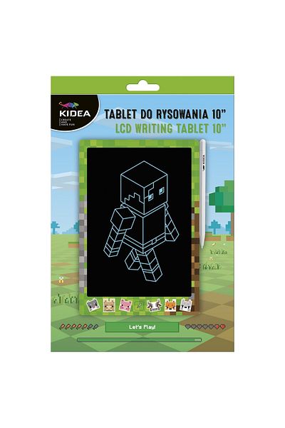 Kidea Writing and drawing tablet for children, Derform, TR10A3KA, Pixel
