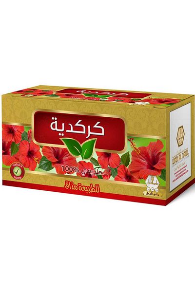 ماركة غير محددة Wadi Al-Nahl Hibiscus Drink 1 * 12 tablets
