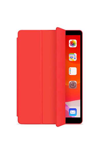 Smart Tech Apple iPad 5 ve 6 Nesil Uyumlu Smart Cover Arkası Şeffaf Tablet Kılıfı