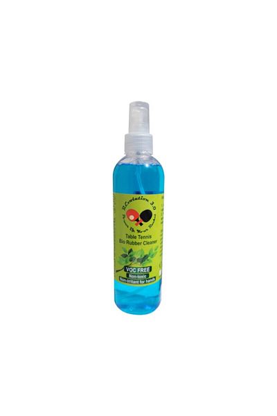 Revolution 3.0 Soluție de curățare din cauciuc bio pentru tenis de masă, REvolution 3.0, sticlă cu pulverizator de 250 ml