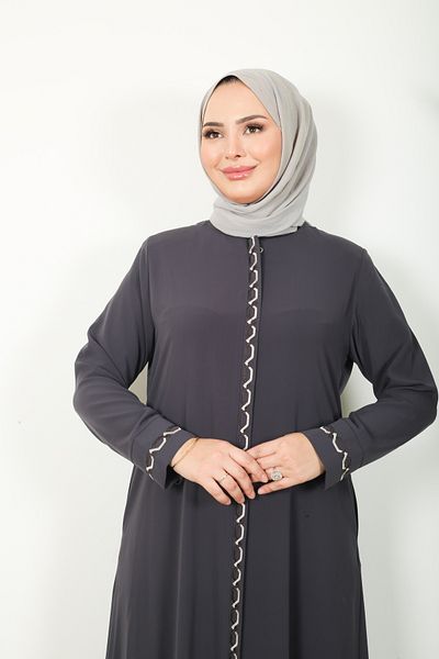 Moda İncir Embroidered abaya