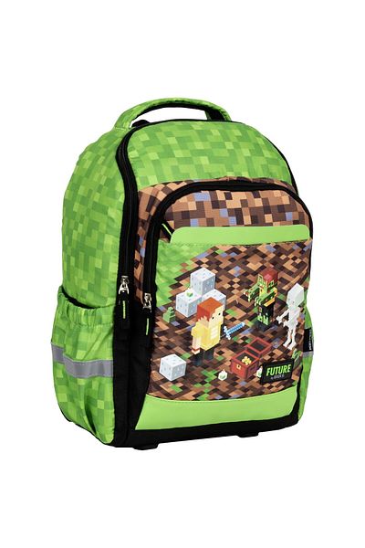 Kidea Children's backpack, Derform, Waterproof, Future Pixel, PLSZDF35, 37x27x15 cm