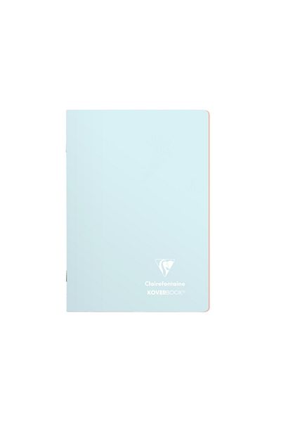 Clairefontaine Caiet A5, capsat, 48 pagini, Clairefontaine KOVERBOOK, dictando Ice Blue