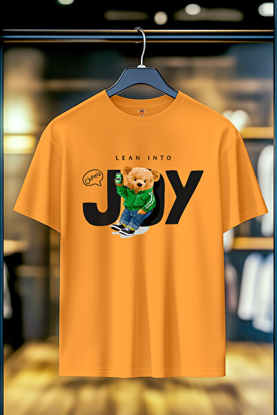 BookOrBook Μπλουζάκι Unisex από 100% βαμβάκι υψηλής ποιότητας Lean Into Joy