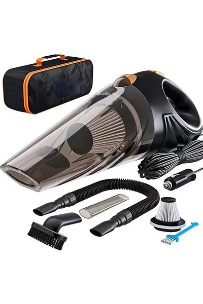 zyteq Aspirator auto portabil ZYTEQ®️ , umed si uscat, filtru HEPA, 0.5L, 3500Pa, 90W, accesorii incluse