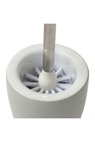 Kela LANDORA toilet brush, gray ceramic